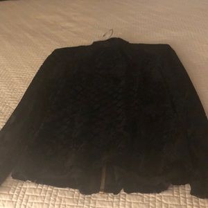 Balmain velvet top or tunic